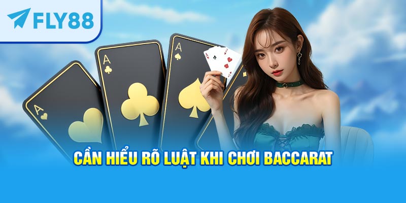Cần hiểu rõ luật khi chơi Baccarat